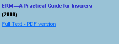 Text Box: ERMA Practical Guide for Insurers(2008)#Full Text - PDF version